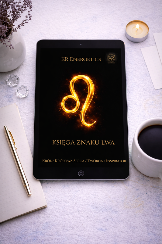 LEW KSIĘGA ZNAKU  – Odwaga Bycia Widzianym Cyfrowa Księga Rytuałów i Symboliczny Talizman | KR Energetics