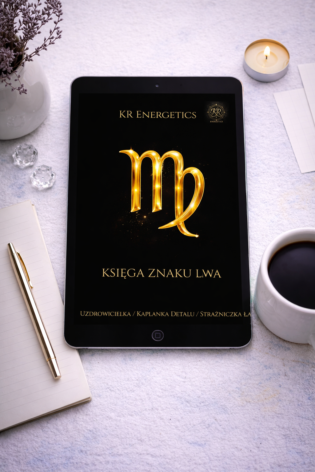 PANNA KSIĘGA ZNAKU  – Praktyka Wewnętrznego Porządku  Cyfrowa Księga Rytuałów i Symboliczny Talizman * KR Energetics