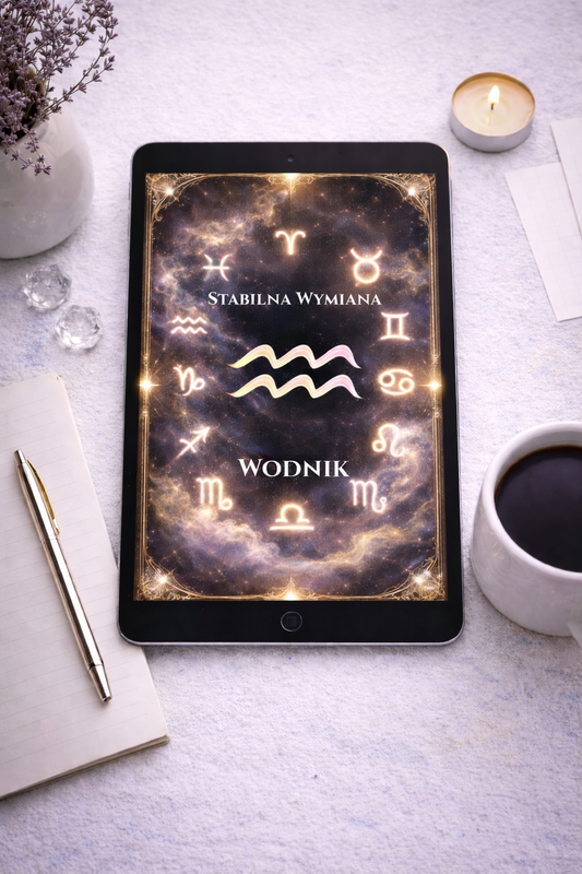 Talizman Wodnika „Stabilna Wymiana” – Tapeta na telefon • Energia obfitości • Manifestacja • Ochrona energetyczna KR Energetics