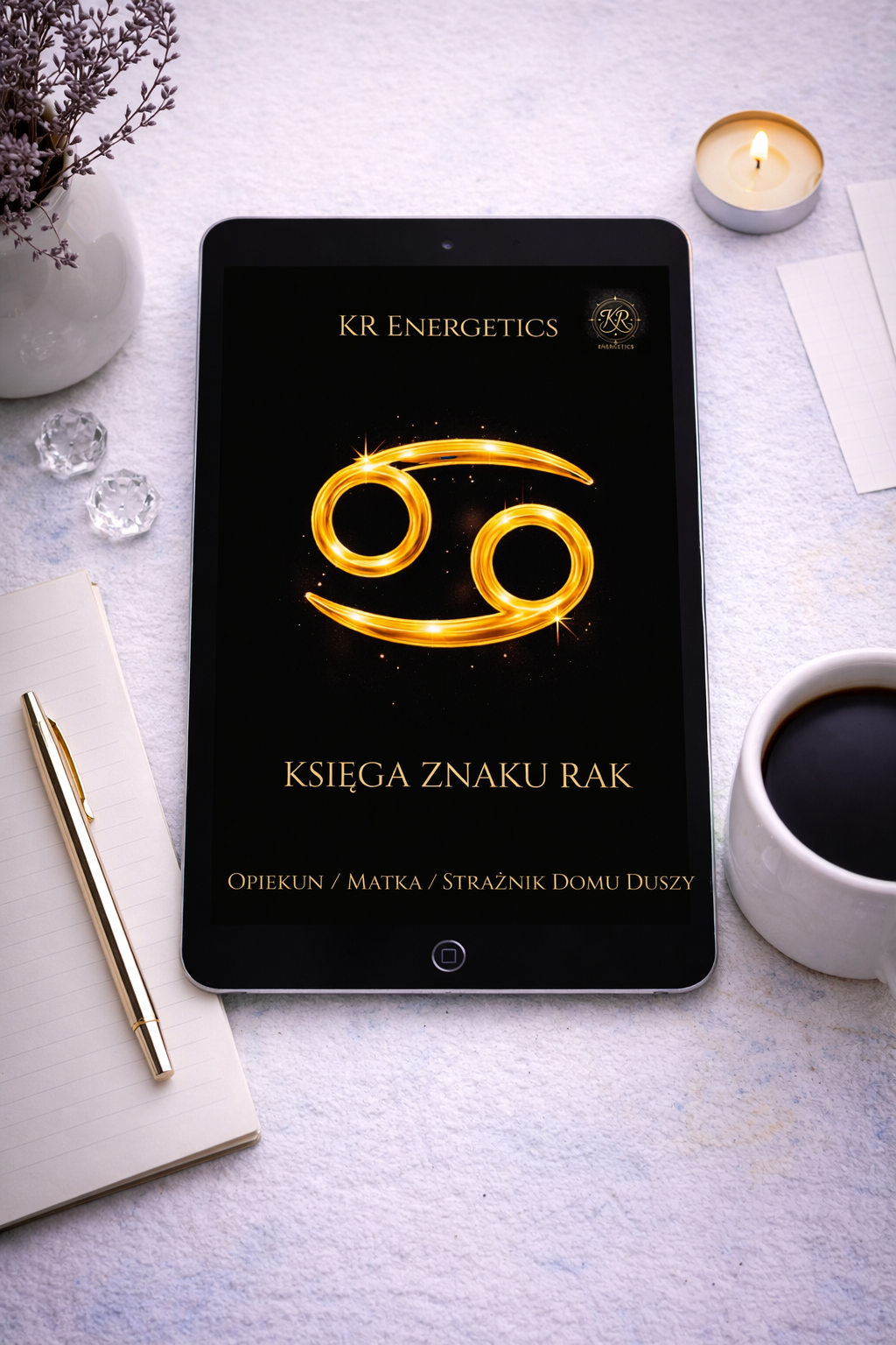 RAK- KSIĘGA ZNAKU Sztuka Wewnętrznego Bezpieczeństwa. Cyfrowa Księga Rytuałów i Symboliczny Talizman * KR Energetics