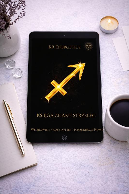 STRZELEC KSIĘGA ZNAKU – Wolność Znaczenia  Cyfrowa Księga Rytuałów i Symboliczny Talizman KR Energetics