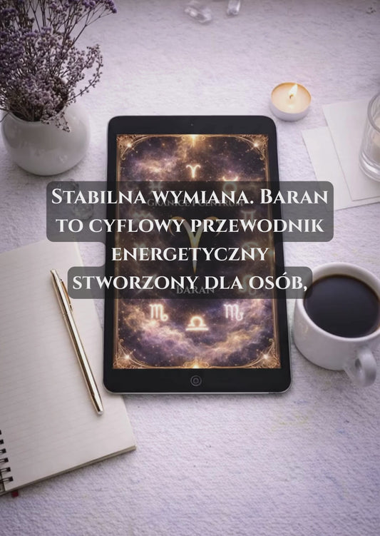 Talizman Baran „Stabilna Wymiana” – Tapeta na Telefon • Energia Obfitości • Ogień Decyzji • Astrologia KR Energetics